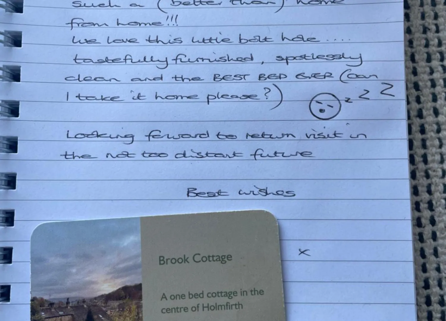 Brook Cottage Holmfirth Holiday home