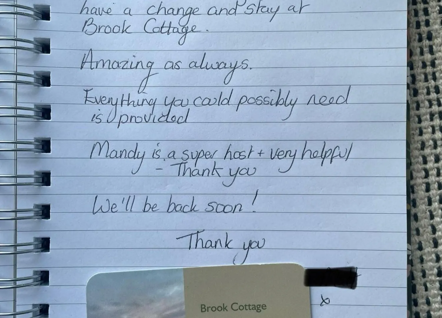 Brook Cottage Holmfirth Holiday home