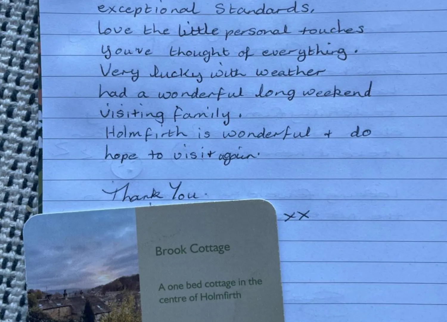 Brook Cottage Holmfirth